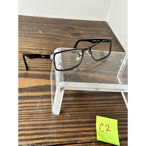 Ray-Ban Optics RB6238-2509 Men's Polished Black Full Rim Square Eyeglasses Frame